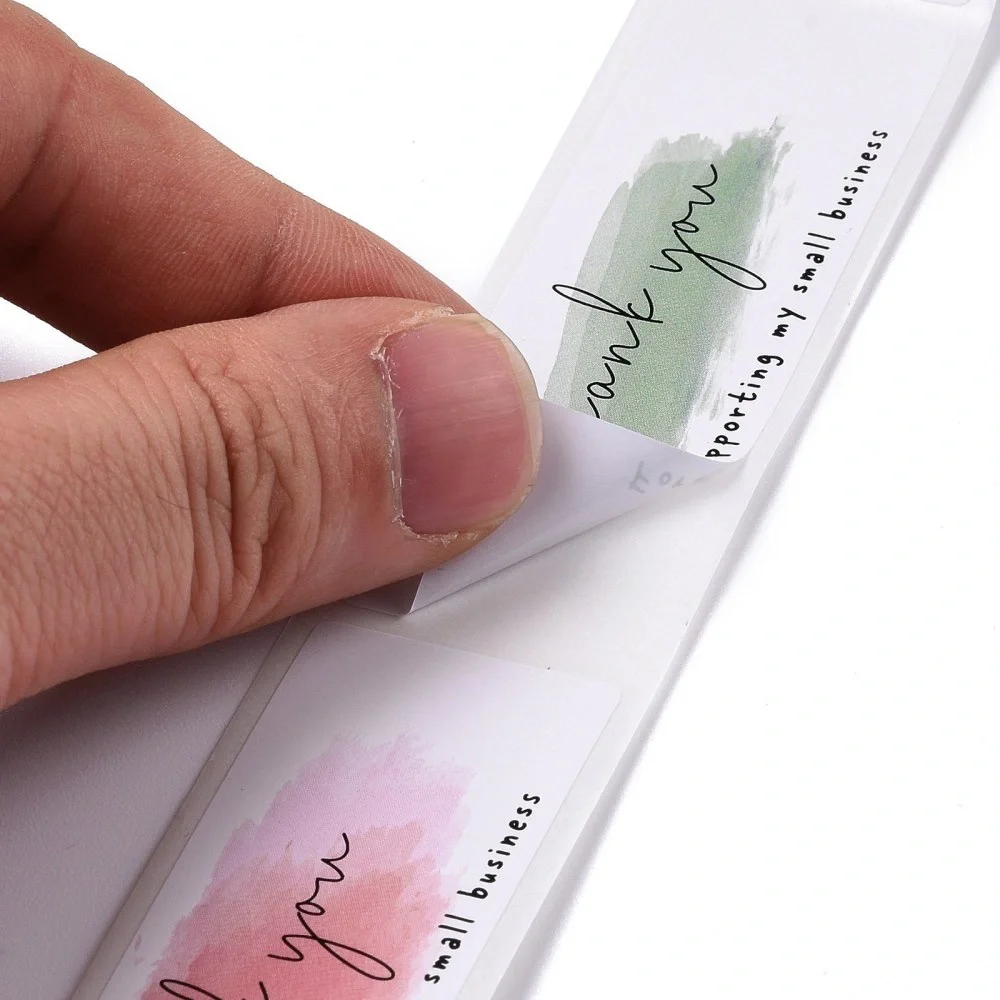 300pcs Thank You Stickers Roll